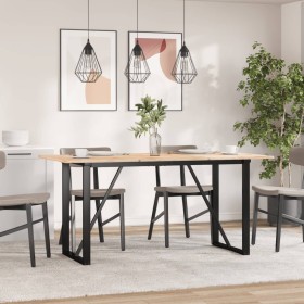 Dining table legs with cast iron structure 120x60x73 cm by vidaXL, Table legs - Ref: Foro24-357886, Price: 87,97 €, Discount: %