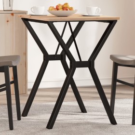 Patas de mesa de comedor estructura Y hierro fundido 60x50x73cm de vidaXL, Patas para mesas - Ref: Foro24-357929, Precio: 56,...