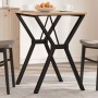 Dining table legs structure made of cast iron, 60x50x73cm by vidaXL, Table legs - Ref: Foro24-357929, Price: 58,88 €, Discoun...