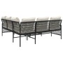 Set Gartensofas mit Kissen 2 Stück synthetisches Rattangrau von vidaXL, Gartensets - Ref: Foro24-368734, Preis: 380,99 €, Rab...