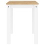 Panama solid white pine dining table 117x60x75 cm by vidaXL, Kitchen and dining tables - Ref: Foro24-4005704, Price: 142,19 €...