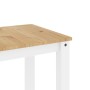 Mesa de comedor Panama madera maciza pino blanco 117x60x75 cm de vidaXL, Mesas de cocina y de comedor - Ref: Foro24-4005704, ...