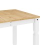 Corona solid white pine wood dining table 160x80x75 cm by vidaXL, Kitchen and dining tables - Ref: Foro24-4005719, Price: 207...