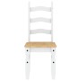 Corona dining chairs 2 units white pine wood 42x47x107 cm by vidaXL, dining chairs - Ref: Foro24-4005725, Price: 148,70 €, Di...