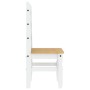 Corona dining chairs 2 units white pine wood 42x47x107 cm by vidaXL, dining chairs - Ref: Foro24-4005725, Price: 148,70 €, Di...