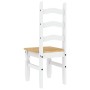 Corona dining chairs 2 units white pine wood 42x47x107 cm by vidaXL, dining chairs - Ref: Foro24-4005725, Price: 148,70 €, Di...