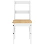 Dining chairs Panama 2 units white pine wood 40x46x90 cm by vidaXL, dining chairs - Ref: Foro24-4005731, Price: 110,99 €, Dis...