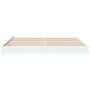 Estructura de cama madera de ingeniería blanca 180x200 cm de vidaXL, Camas y somieres - Ref: Foro24-842000, Precio: 112,03 €,...