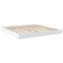 Estructura de cama madera de ingeniería blanca 180x200 cm de vidaXL, Camas y somieres - Ref: Foro24-842000, Precio: 112,03 €,...