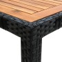 9-teiliges Garten-Essset und schwarze Kissen aus synthetischem Rattan von vidaXL, Gartensets - Ref: Foro24-47682, Preis: 797,...