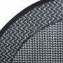 Outdoor gray PP Ø120 cm carpet by vidaXL, Outdoor protectors - Ref: Foro24-368458, Price: 18,99 €, Discount: %