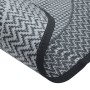 Outdoor gray PP Ø120 cm carpet by vidaXL, Outdoor protectors - Ref: Foro24-368458, Price: 18,99 €, Discount: %