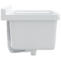 Fregadero lavabo de pared resina blanco 50x35x24 cm de vidaXL, Fregaderos - Ref: Foro24-4002794, Precio: 57,45 €, Descuento: %