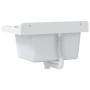 Fregadero lavabo de pared resina blanco 50x35x24 cm de vidaXL, Fregaderos - Ref: Foro24-4002794, Precio: 57,45 €, Descuento: %