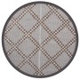 Outdoor brown PP rug Ø160 cm by vidaXL, Outdoor protectors - Ref: Foro24-368479, Price: 23,63 €, Discount: %