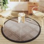 Outdoor brown PP rug Ø160 cm by vidaXL, Outdoor protectors - Ref: Foro24-368479, Price: 23,63 €, Discount: %