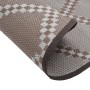 Outdoor brown PP rug Ø160 cm by vidaXL, Outdoor protectors - Ref: Foro24-368479, Price: 23,63 €, Discount: %