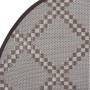 Outdoor brown PP rug Ø160 cm by vidaXL, Outdoor protectors - Ref: Foro24-368479, Price: 23,63 €, Discount: %