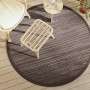 Outdoor brown PP rug Ø160 cm by vidaXL, Outdoor protectors - Ref: Foro24-368487, Price: 28,96 €, Discount: %