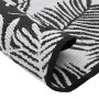 Outdoor white and black PP rug Ø200 cm by vidaXL, Outdoor protectors - Ref: Foro24-368472, Price: 39,08 €, Discount: %