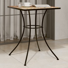 Terracotta ceramic mosaic bistro table 60x60x74 cm by vidaXL, Garden tables - Ref: Foro24-4003392, Price: 108,86 €, Discount: %