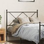 Cabecero de metal negro 107 cm de vidaXL, Cabeceros y pies de cama - Ref: Foro24-376532, Precio: 36,80 €, Descuento: %