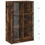 Aparador alto con puertas madera roble ahumado 68x37x109 cm de vidaXL, Aparadores - Ref: Foro24-3295854, Precio: 117,03 €, De...