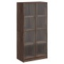 Tall sideboard with oak brown wood doors 68x37x142 cm by vidaXL, Sideboards - Ref: Foro24-3295863, Price: 130,41 €, Discount: %