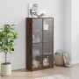 Tall sideboard with oak brown wood doors 68x37x142 cm by vidaXL, Sideboards - Ref: Foro24-3295863, Price: 130,41 €, Discount: %