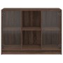 Aparador madera de ingeniería marrón roble 102x37x75,5 cm de vidaXL, Aparadores - Ref: Foro24-3295877, Precio: 102,44 €, Desc...