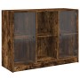 Aparador madera de ingeniería roble ahumado 102x37x75,5 cm de vidaXL, Aparadores - Ref: Foro24-3295875, Precio: 102,33 €, Des...