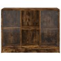 Aparador madera de ingeniería roble ahumado 102x37x75,5 cm de vidaXL, Aparadores - Ref: Foro24-3295875, Precio: 102,33 €, Des...