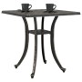 Garden table made of cast bronze aluminum, 53x53x53 cm. by vidaXL, Garden tables - Ref: Foro24-4002819, Price: 66,54 €, Disco...