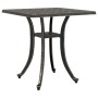 Garden table made of cast bronze aluminum, 53x53x53 cm. by vidaXL, Garden tables - Ref: Foro24-4002819, Price: 66,54 €, Disco...