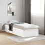 Estructura de cama madera de ingeniería blanca 75x190 cm de vidaXL, Camas y somieres - Ref: Foro24-841986, Precio: 76,96 €, D...