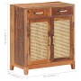 Aparador de madera maciza reciclada 65x35x75 cm de vidaXL, Aparadores - Ref: Foro24-288100, Precio: 322,99 €, Descuento: %