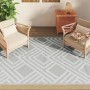 Alfombra de exterior PP gris 160x230 cm de vidaXL, Protectores para exterior - Ref: Foro24-368563, Precio: 36,75 €, Descuento: %