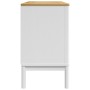 FLORO sideboard made of solid white pine wood 114x43x74 cm by vidaXL, Sideboards - Ref: Foro24-374024, Price: 175,33 €, Disco...