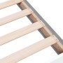 White engineered wood bed frame 120x200 cm by vidaXL, Beds and slatted bases - Ref: Foro24-842028, Price: 97,73 €, Discount: %