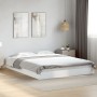 Estructura de cama madera de ingeniería blanca 150x200 cm de vidaXL, Camas y somieres - Ref: Foro24-842014, Precio: 95,80 €, ...