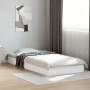 Estructura de cama madera de ingeniería blanca 90x200 cm de vidaXL, Camas y somieres - Ref: Foro24-842063, Precio: 75,50 €, D...