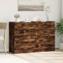 Sideboards 2 Stk. Holzwerkstoff Eiche geräuchert 60x39x80 cm von vidaXL, Sideboards - Ref: Foro24-3276627, Preis: 193,71 €, R...