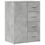 2 gray concrete effect engineered wood sideboards 59x39x80 cm by vidaXL, Sideboards - Ref: Foro24-3276633, Price: 190,16 €, D...