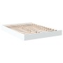 Estructura de cama madera de ingeniería blanca 135x190 cm de vidaXL, Camas y somieres - Ref: Foro24-842042, Precio: 89,69 €, ...