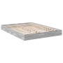 Estructura de cama madera de ingeniería gris Sonoma 120x190 cm de vidaXL, Camas y somieres - Ref: Foro24-842054, Precio: 86,6...