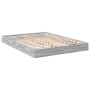 Sonoma-grauer Holzwerkstoff-Bettrahmen 120 x 190 cm von vidaXL, Betten und Lattenroste - Ref: Foro24-842054, Preis: 86,99 €, ...