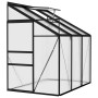 Anthracite grey aluminum greenhouse 3.8 m³ by vidaXL, Greenhouses - Ref: Foro24-49311, Price: 305,23 €, Discount: %