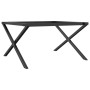 Center table legs X structure cast iron 80x70x43 cm by vidaXL, Table legs - Ref: Foro24-357899, Price: 48,84 €, Discount: %