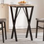 Dining table legs X-shaped structure cast iron 40x40x73cm by vidaXL, Table legs - Ref: Foro24-357903, Price: 45,67 €, Discoun...