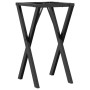 Dining table legs X-shaped structure cast iron 40x40x73cm by vidaXL, Table legs - Ref: Foro24-357903, Price: 45,67 €, Discoun...